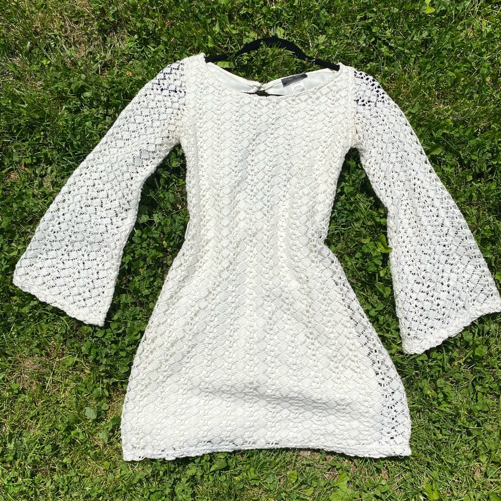 !! VINTAGE WHITE DRESS !!